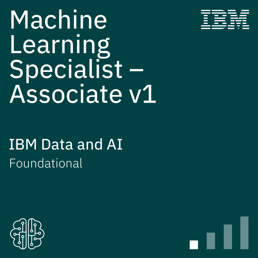 IBM Machine Learning Specialist